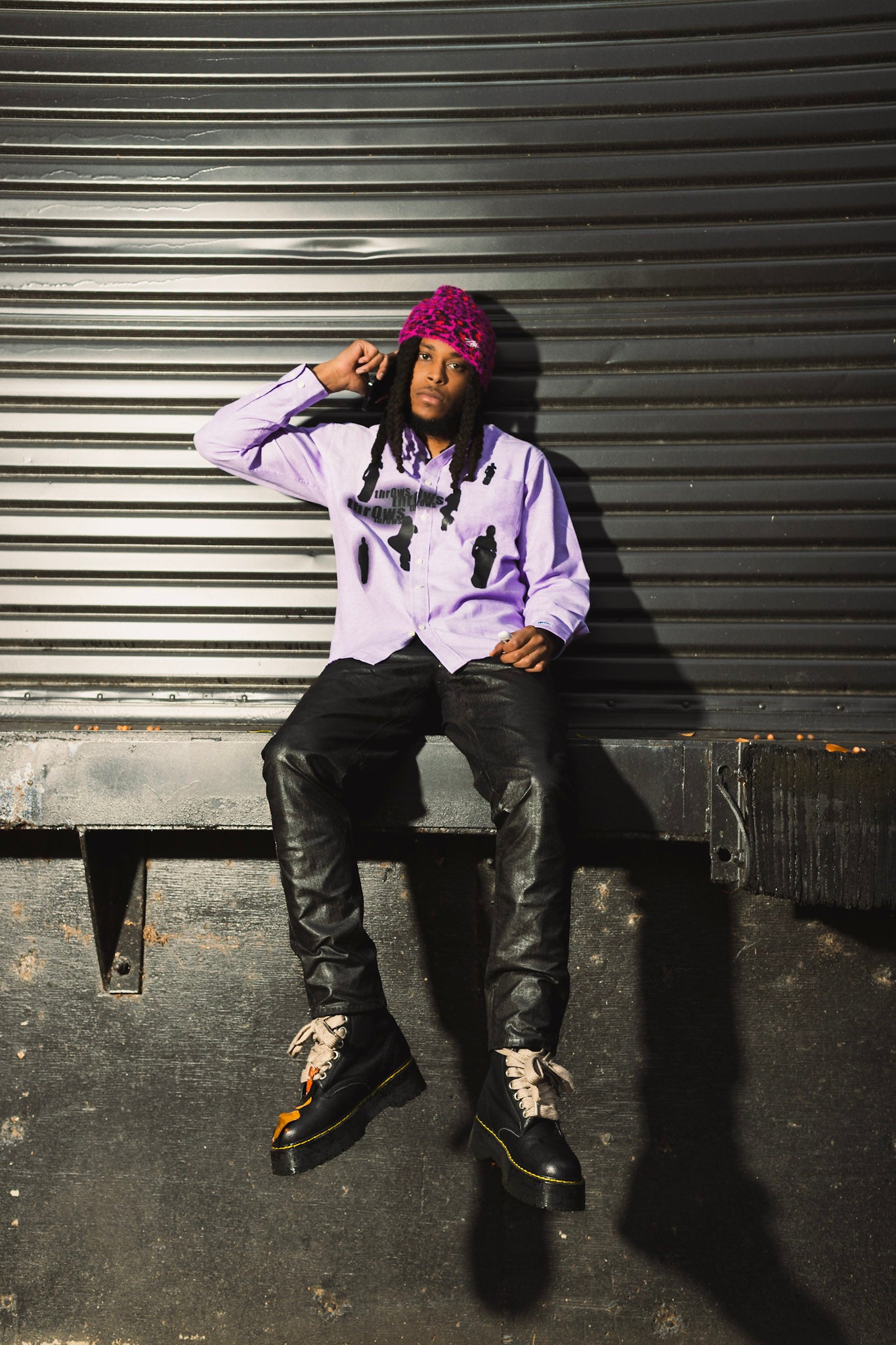 SilHouEtte zip/button-up long sleeve shirt